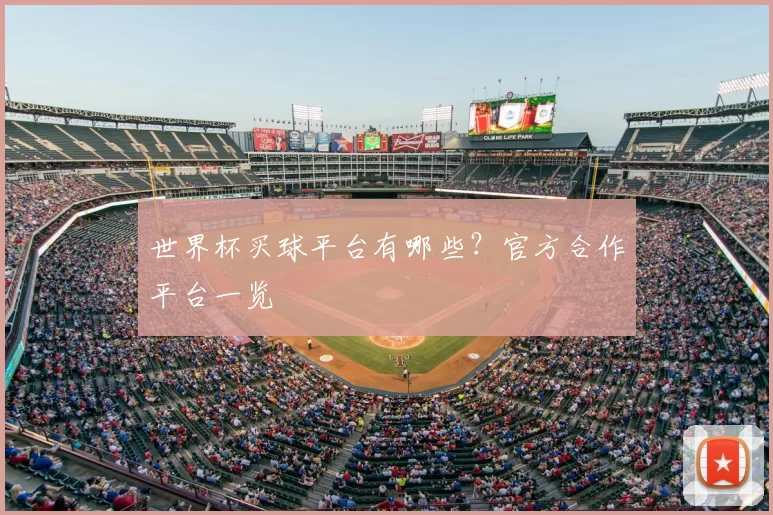 世界杯买球平台有哪些?官方合作平台一览