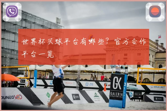 世界杯买球平台有哪些？官方合作平台一览