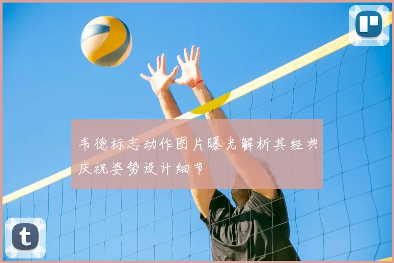 韦德标志动作图片曝光解析其经典庆祝姿势设计细节