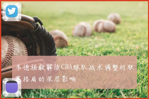 韦德杨毅解读CBA球队战术调整对联赛格局的深层影响
