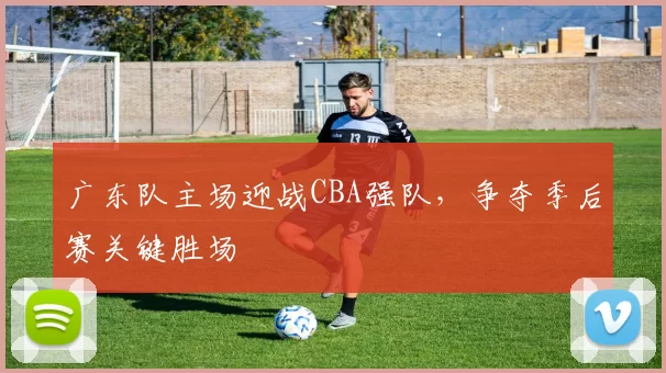 广东队主场迎战CBA强队，争夺季后赛关键胜场